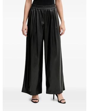 Benetton Hose Mit Elastischem Bund - Schwarz