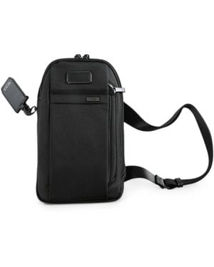 Tumi Sling Logo-Plaque Shoulder Bag - Black
