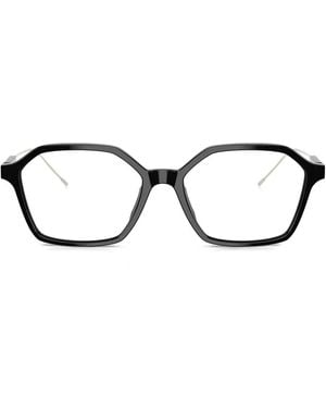 Brunello Cucinelli Brille Mit Geometrischem Gestell - Schwarz