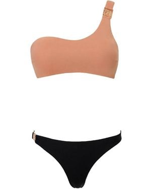 SOFIA ERHAN Bikini Amber con hombro descubierto - Blanco