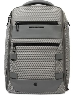 Piquadro トップハンドル バックパック - グレー