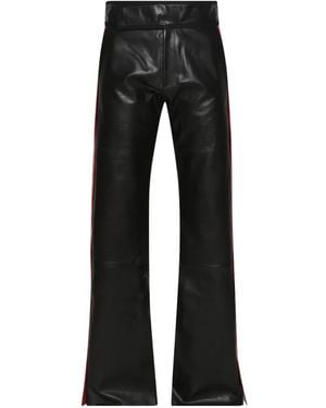 Marking Distance Easyrider Leather Pants - Black