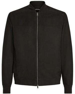 ZEGNA Bomber Secondskin - Nero