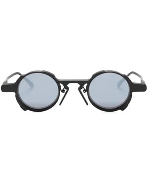 Henrik Vibskov Occhiali Da Sole Bronson Tondi - Nero