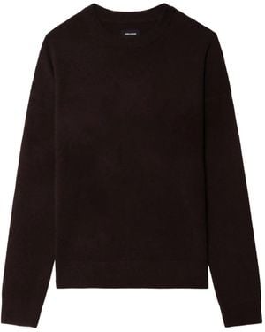 Zadig & Voltaire Jersey Cici con parche de corazón - Negro