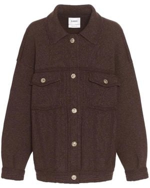 Barrie Knitted Jacket - Brown