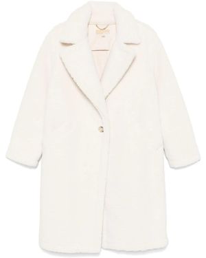 MICHAEL Michael Kors ムートンスタイル コート - ナチュラル