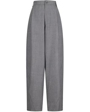 DARKPARK Phebe Wide-Leg Pants - Gray