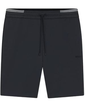 BOSS Drawstring Track Shorts - Blue