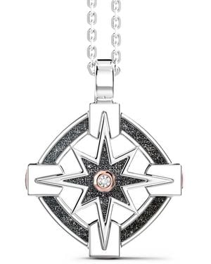 Zancan Wind Halsketting Met Hanger - Metallic