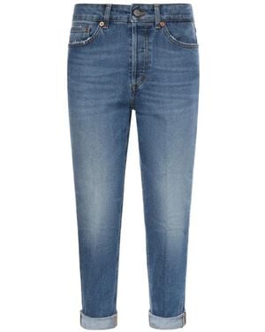 Dondup Buttoned Jeans - Blue