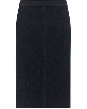 Tom Ford Denim midi skirt - Blau