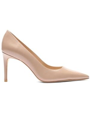 Stuart Weitzman Stuart Power 85 Pointed-Toe Pumps - Pink