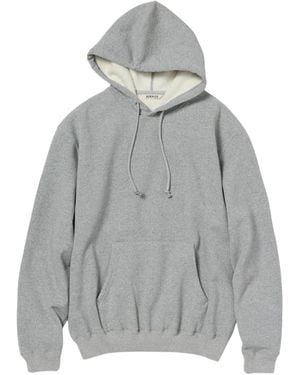 AURALEE Cotton hoodie - Gris