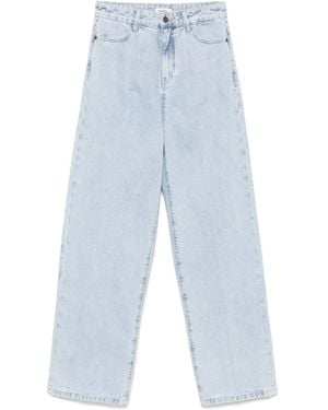 Sandro Logo-Patch Jeans - Blue