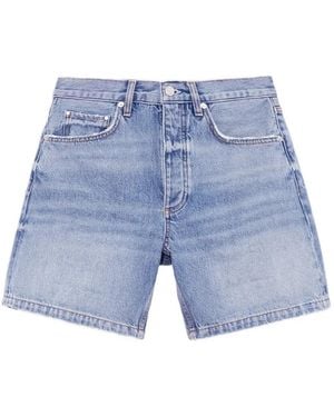 Anine Bing Delaney Shorts - Blue