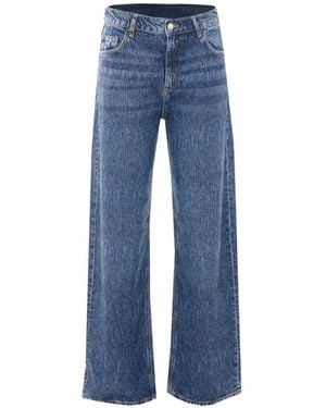 Liu Jo Rhinestone-Embellishmwe Jeans - Blue