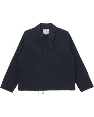 Studio Nicholson Dani Zip-Through Collar Jacket - Blue