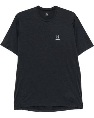 Haglöfs Logo-Print Short-Sleeve T-Shirt - Black