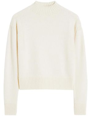 Jil Sander Jersey de lana - Blanco