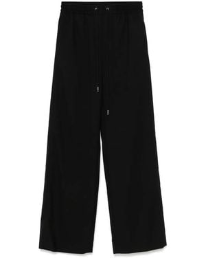 Paul Smith Wide-Leg Pants - Black