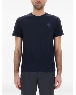 Moose Knuckles ロゴ Tシャツ - ブルー