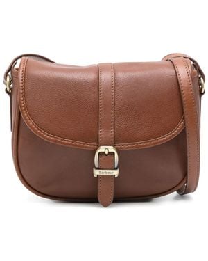 Barbour Sac À Bandoulière Laire Médium - Marron