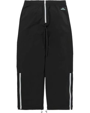 OAMC Zip-Detail Panelled Track Trousers - Black