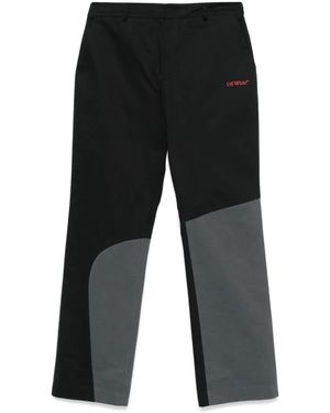 Off-White c/o Virgil Abloh Golf Trousers - Black