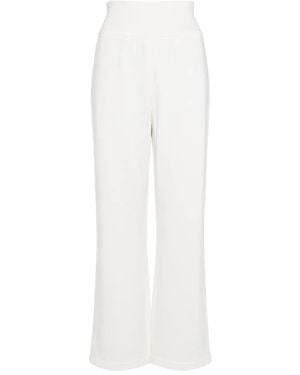 Eres Duncan Embroidered-Logo Trousers - White