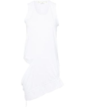 Comme des Garçons Cut-Out Asymmetric Top - White