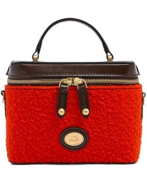 The Bridge Leren Shopper - Rood