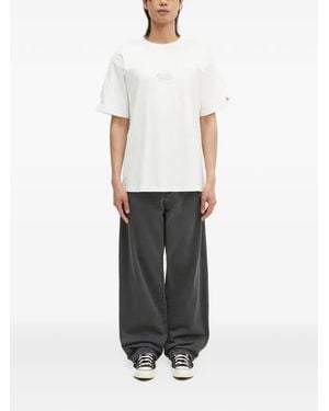 Columbia T-Shirt Met Print - Wit