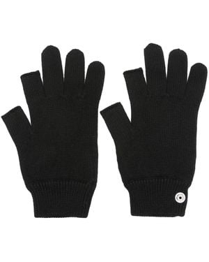 Rick Owens Touchscreen Handschoenen - Zwart