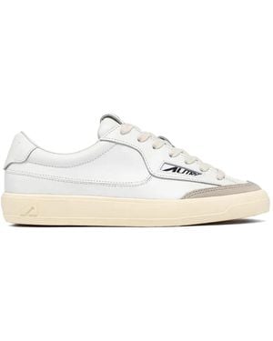 Autry Windscape Panelled Trainers - White