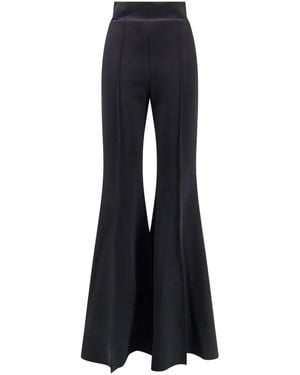 La Petite Robe Di Chiara Boni Pantalones acampanados Forever con cinturilla elástica - Azul