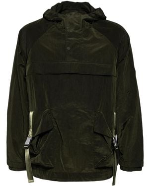 Spoonyard Multi Pocket Long-Sleeves Windbreaker - Black