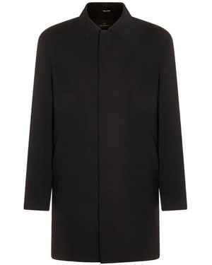 Montecore Collared Coat - Black
