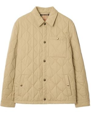 Burberry キルティング ジャケット - ナチュラル