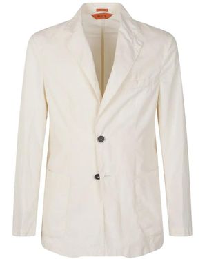 Barena Front-Pocket Jacket - White