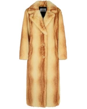 Stand Studio Single-Breasted Coats - Brown