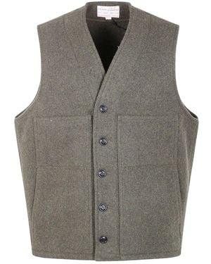 Filson Button Pocket Gilet - Gray