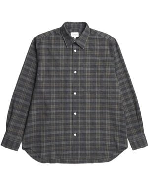 Norse Projects Checked shirt - Grau