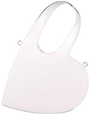 Coperni Heart Tote Bag in White | Lyst