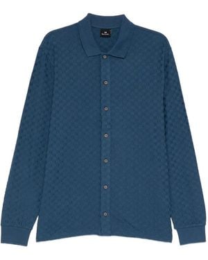 Paul Smith Camisa A Cuadros - Azul