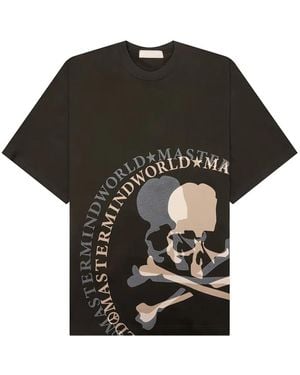 MASTERMIND WORLD Flash Skull-Print T-Shirt - Black