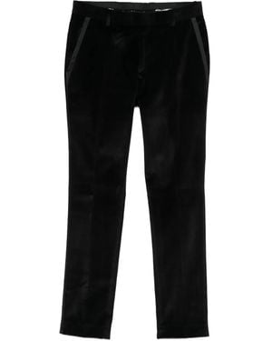 KARL LAGERFELD Side-Stripe Trousers - Black