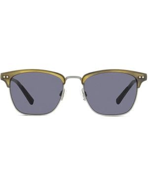 Shinola Runwell Tortoiseshell Sunglasses - Green