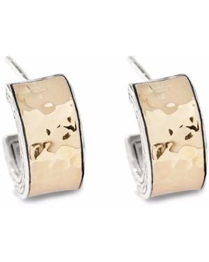 John Hardy Pendientes de aro Classic Chain en oro amarillo de 18kt - Metálico