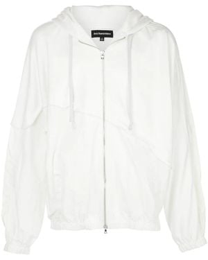 God's Masterful Children Terry Sports Jacket - White